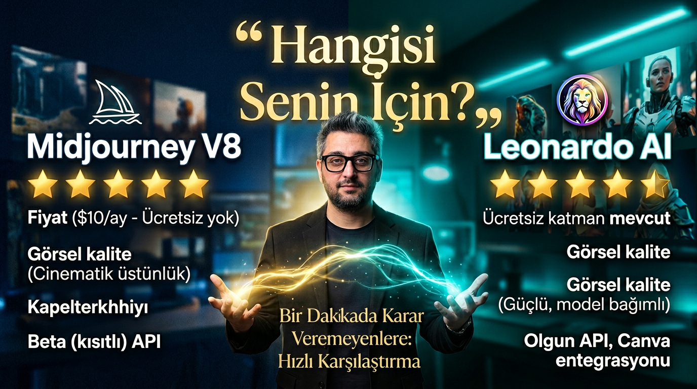 Bir Dakikada Karar Veremeyenlere: Hızlı Karşılaştırma