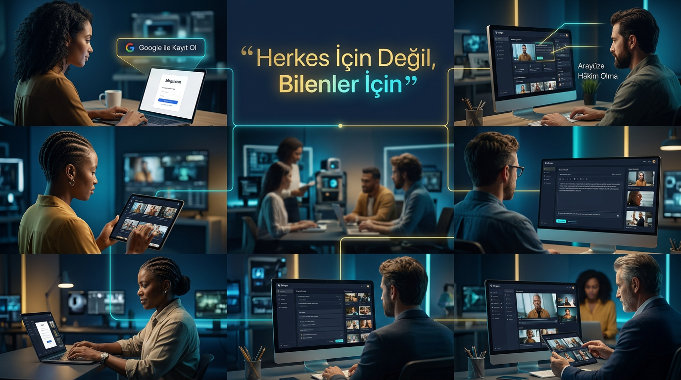 Hesap Açma ve Arayüze Hâkim Olma