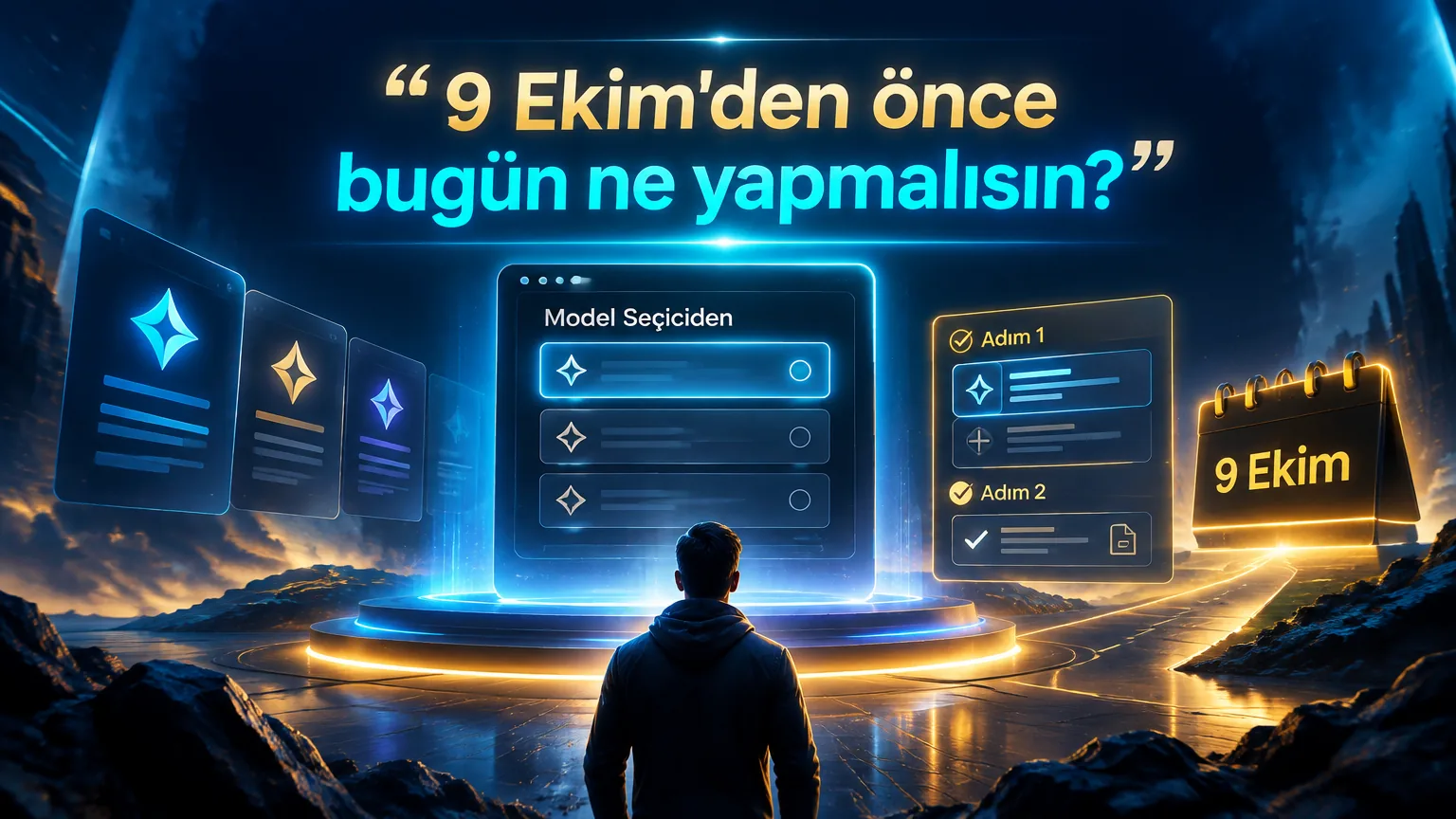 9 Ekim'den önce bugün ne yapmalısın?